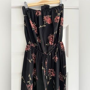 Blue Life strapless Bell Jumper/Romper Sz small